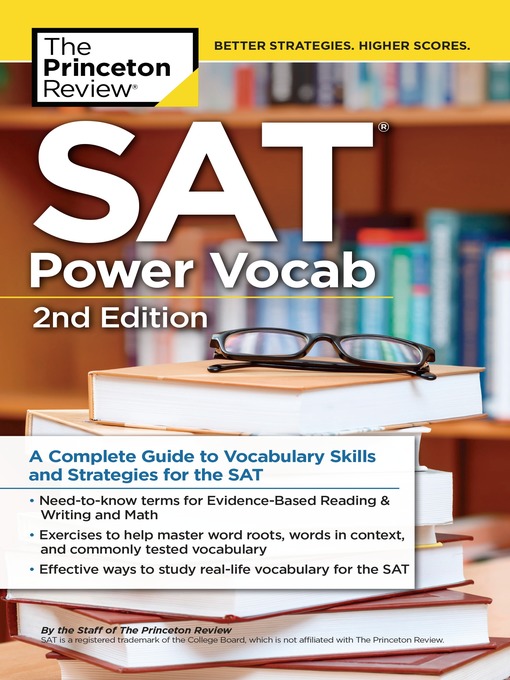 Title details for SAT Power Vocab by The Princeton Review - Available